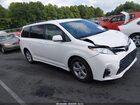 2020 Toyota Sienna Le Белый vin: 5TDKZ3DC4LS034142
