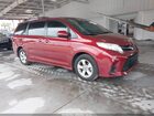2019 Toyota Sienna Le 8 Passenger Red vin: 5TDKZ3DC6KS973064