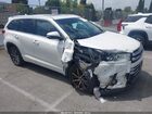 2018 Toyota Highlander Xle White vin: 5TDKZRFH2JS527858