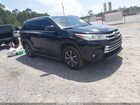 2019 Toyota Highlander Xle Black vin: 5TDKZRFH5KS565375