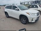 2017 Toyota Highlander Xle White vin: 5TDKZRFH9HS512641