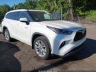 2020 Toyota Highlander Hybrid Limited White vin: 5TDXBRCH7LS004160