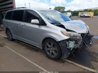 2016 Toyota Sienna Se 8 Passenger/se Premium 8 Passenger Silver vin: 5TDXK3DC5GS766389