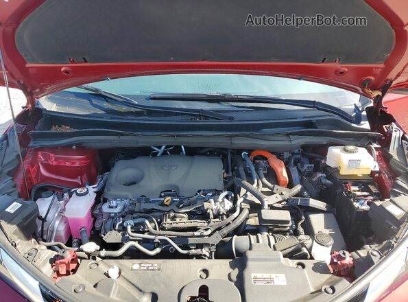 5TDXSKFC7PS077221 2023 TOYOTA SIENNA Красный Вид подкапотного пространства