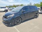 2020 Toyota Sienna Se 8-passenger Black vin: 5TDXZ3DC6LS035413