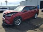 2023 Toyota Highlander Hybrid Limited Red vin: 5TDYARAH7PS522415
