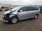 2016 Toyota Sienna Xle Premium 8-passenger Gray vin: 5TDYK3DC0GS749262