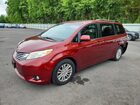 2016 Toyota Sienna Xle 8-passenger Red vin: 5TDYK3DC4GS717530