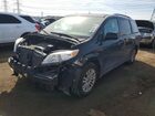 2016 Toyota Sienna Xle 8-passenger Black vin: 5TDYK3DC6GS721319