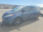 2016 Toyota Sienna Xle 8-passenger Blue vin: 5TDYK3DC9GS760163