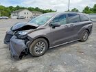 2021 Toyota Sienna Xle Gray vin: 5TDYRKEC1MS025368