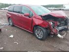 2021 Toyota Sienna Xle Red vin: 5TDYRKEC9MS019270