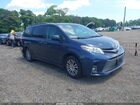 2020 Toyota Sienna Xle Blue vin: 5TDYZ3DC1LS045304