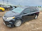 2017 Toyota Sienna Xle 8-passenger Черный vin: 5TDYZ3DC2HS822984