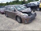 2020 Toyota Sienna Xle Premium Коричневый vin: 5TDYZ3DC2LS080188