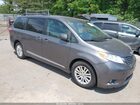2017 Toyota Sienna Xle 8 Passenger Gray vin: 5TDYZ3DC3HS839017