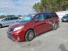 2018 Toyota Sienna Xle Красный vin: 5TDYZ3DC5JS916329