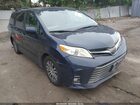 2018 Toyota Sienna Xle 8 Passenger Blue vin: 5TDYZ3DC9JS960141