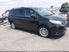 2017 Toyota Sienna Xle Premium 8 Passenger Black vin: 5TDYZ3DCXHS867333