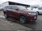 2018 Toyota Highlander Limited Platinum Red vin: 5TDYZRFH5JS286744