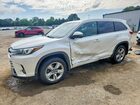 2018 Toyota Highlander Limited White vin: 5TDYZRFH7JS239554
