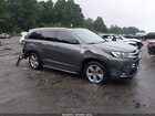 2017 Toyota Highlander Limited Gray vin: 5TDYZRFH9HS193185