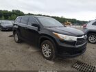 2016 Toyota Highlander Le Black vin: 5TDZARFH9GS017232