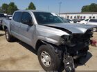 2017 Toyota Tacoma Sr Gray vin: 5TFAX5GN4HX082302