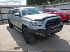 2016 Toyota Tacoma Sr5 V6 Silver vin: 5TFDZ5BN2GX002959