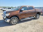 2016 Toyota Tundra Crewmax Limited Brown vin: 5TFHW5F12GX519146
