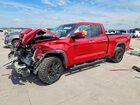 2023 Toyota Tundra Double Cab Limited Red vin: 5TFJA5DA9PX087688