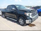2018 Toyota Tundra Sr5 4.6l V8 Black vin: 5TFRM5F15JX125738