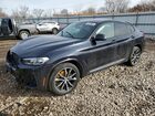 2022 Bmw X4 Xdrive30i Blue vin: 5UX33DT00N9K76476