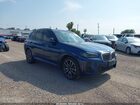 2022 Bmw X3 Sdrive30i Blue vin: 5UX43DP08N9K59472