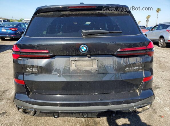 5UX43EU04S9X77889 2025 BMW X5 Черный Вид сзади