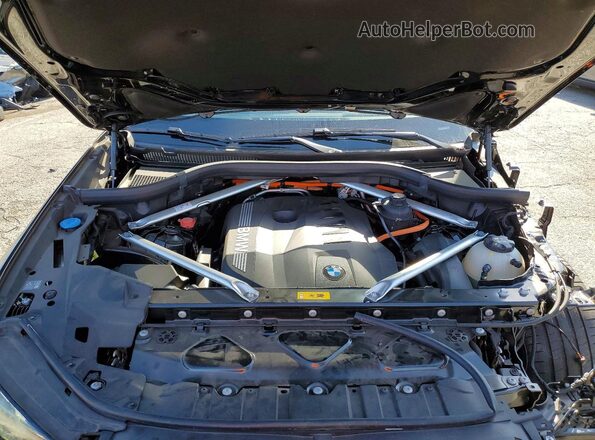 5UX43EU04S9X77889 2025 BMW X5 Черный Вид подкапотного пространства