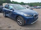 2022 Bmw X3 Xdrive30i Синий vin: 5UX53DP08N9N13556