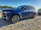 2020 Bmw X7 Xdrive40i Blue vin: 5UXCW2C09L9B78025