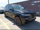 2020 Bmw X7 M50i Black vin: 5UXCX6C04L9C03529