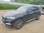 2019 Bmw X3 Sdrive30i Black vin: 5UXTR7C50KLF23766