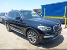 2019 Bmw X3 Sdrive30i Black vin: 5UXTR7C50KLF31673