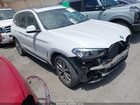 2019 Bmw X3 Sdrive30i White vin: 5UXTR7C53KLF26385