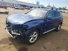 2018 Bmw X3 Xdrive30i Blue vin: 5UXTR9C51JLC69348