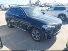 2021 Bmw X3 Sdrive30i Черный vin: 5UXTY3C03M9H51194