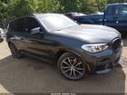 2020 Bmw X3 Sdrive30i Черный vin: 5UXTY3C05LLU69945