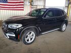 2020 Bmw X3 Sdrive30i Black vin: 5UXTY3C06LLU72076