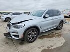 2021 Bmw X3 Sdrive30i Silver vin: 5UXTY3C06M9G76989