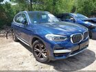 2021 Bmw X3 Xdrive30i Синий vin: 5UXTY5C01M9G83926