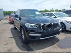 2021 Bmw X3 Xdrive30i Black vin: 5UXTY5C02M9H59301