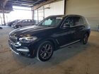 2021 Bmw X3 Xdrive30i Black vin: 5UXTY5C05M9E81672